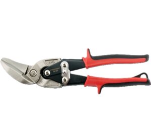 Offset Aviation Snips Red – Cuts Left