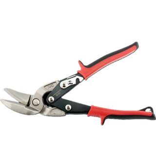 Offset Aviation Snips Red – Cuts Left Gallery Image 2