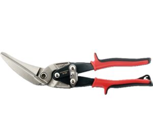 Offset Long Cut Aviation Snips Red – Cuts Left
