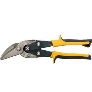 Offset Aviation Snips Yellow – Cuts Straight Gallery Image 1