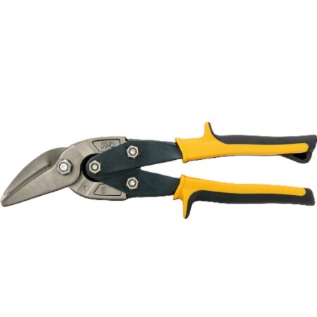 Offset Aviation Snips Yellow – Cuts Straight Product Image
